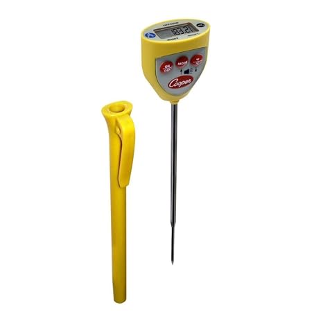 Cooper-Atkins 3 Set Digital Pocket Thermometer, 4-5/8 in. L,multicolor