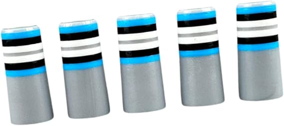 Yiju 5-Pack Golf Ferrules for Taper Tip Iron Wedge, PP Material, Multicolor