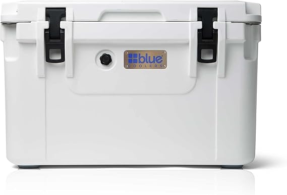 Blue Coolers Ice Vault 60 Quart Roto-Molded Ice Cooler (Large Ice Chest Holds Ice up to 10 Days)