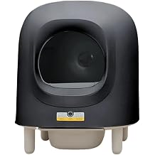2.0 pro New 56L Automatic Smart Cat Litter Box Self Cleaning Fully Enclosed Pet Toilet Tray(Black)