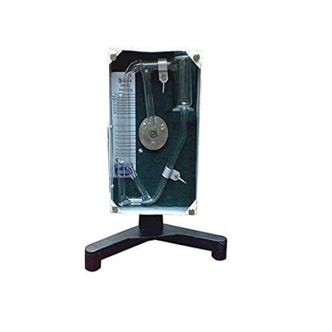 Analog McLeod Gauge Without Mercury (Range: 10-0.01mm Hg) for Vacuum Pumps, Vacuum Ejectors, Pharma Industry | Vacuum McLeod Gauge | Along with Calibration Certificate | Model: IK-MCG-01