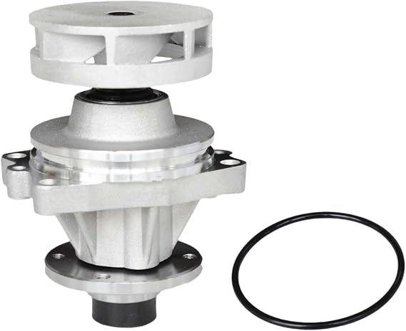 AW9261 Water Pump for BMW 325i E36 1992-1995/2001-2005 L6 2.5L | for M3 E36 1994-1995 L6 3.0L/1996-1999 L6 3.2L, X3 E83 2004-2006 L6 2.5L/L6 3.0L; Ref 11517527799, 11517509985, 11517504040