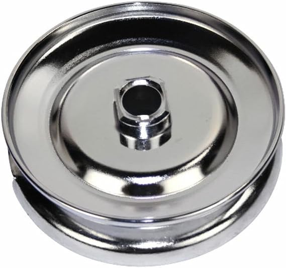 Alternator & Generator Pulley, Standard Chrome, for Type 1, Compatible with Dune Buggy