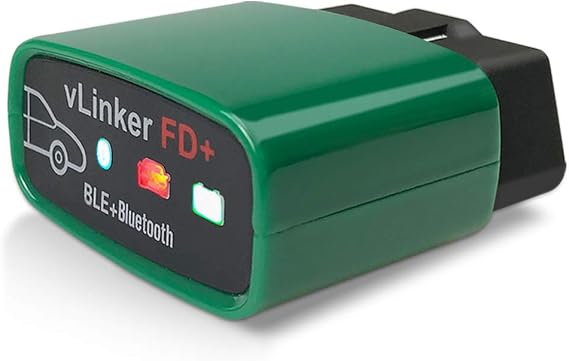 Vgate vLinker FD+Bluetooth 4.0 OBD2 Tarama Aracı, iOS, Android ve Windows için Teşhis Kod Okuyucu - Tarama için yapılmıştır