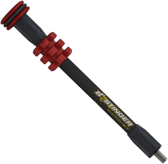 Bee Stinger B-Stinger MicroHex Stabilizer 10", Red