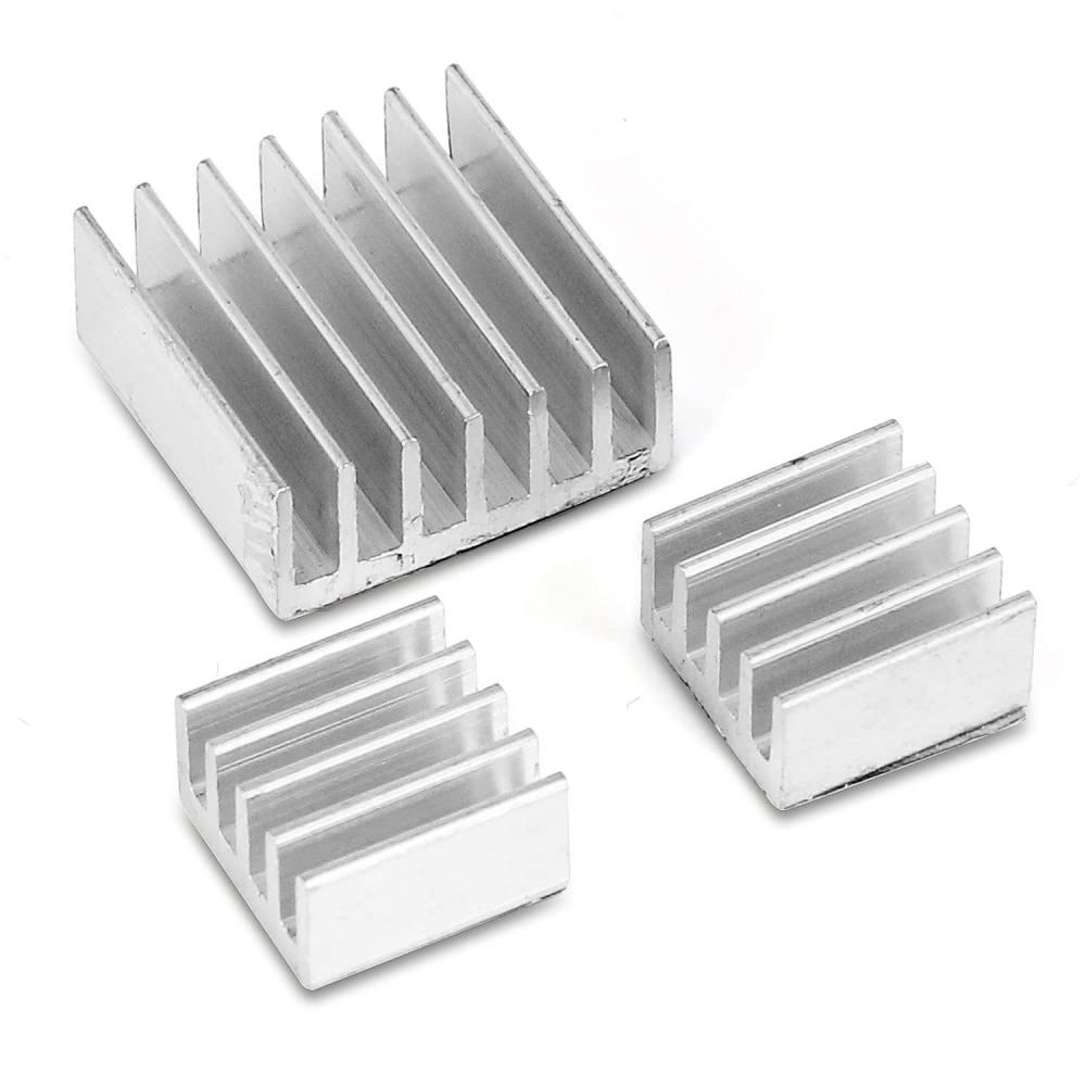 Sanec Aluminum Cooler Set heat Sink A4988 Drv8825 Raspberry 3 Pieces