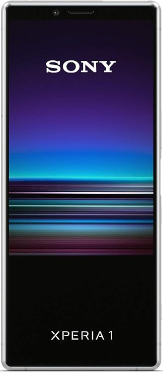 Sony Xperia 1 128 GB Smartphone (16.5 cm (6.5 inch) OLED Display, Triple Camera, IP65/IP68, 6 GB RAM, Android 9) [Italy] White