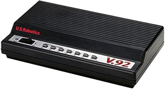 US Robotics V.92 USR5686E External Modem + Fax, 56K