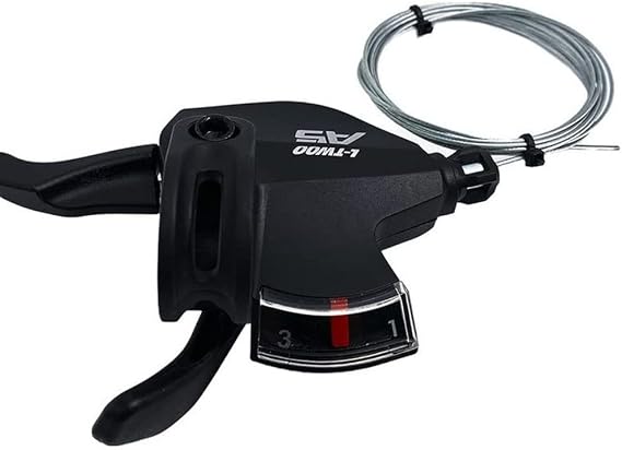 ReachMall for LTWOO A5 3x9 Trigger Shifter Set, 2:1 Pull Ratio with Visual Gear Indicator for Mountain Bike