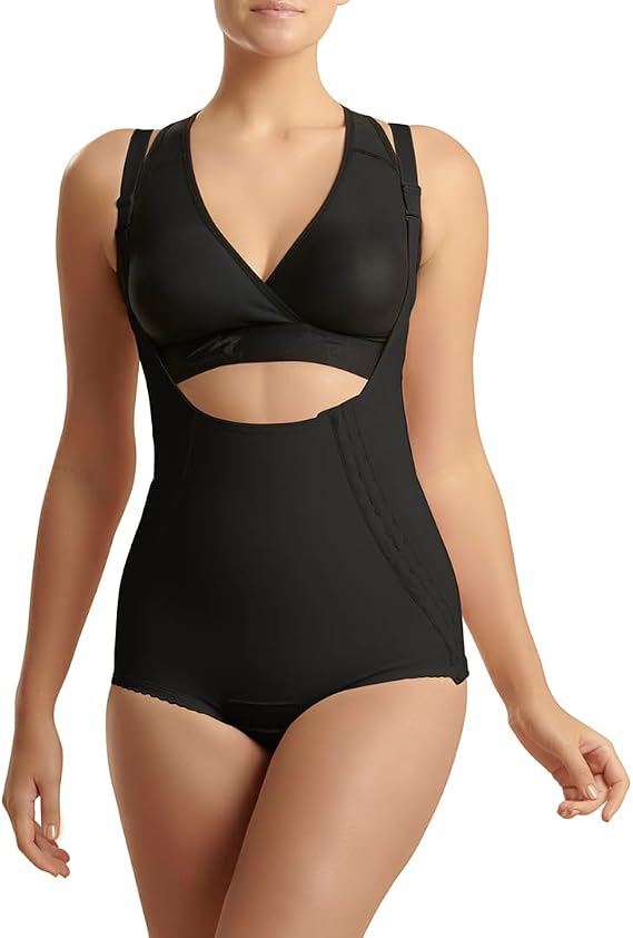 MARENA SFBHRA Girdle with High-Back & Reinforced Panels Adjustable Bikini Girdle, Stage 1