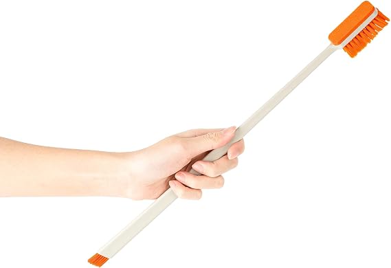 Small Fish Tank Cleaner Brush, Algae Scraper for Aquarium, 16.9IN