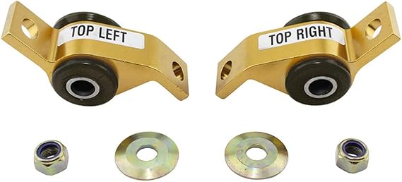Whiteline KCA361 Front Suspension Control Arm Bushing Kit Compatible with 90-04 Legacy, Impreza