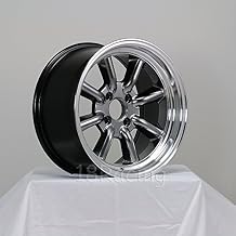 4 Pcs Rota Rkr Wheels 15x8 Pcd:4x100 Offset: 0 Hb:67.1 Hyperblack With Polish Lip