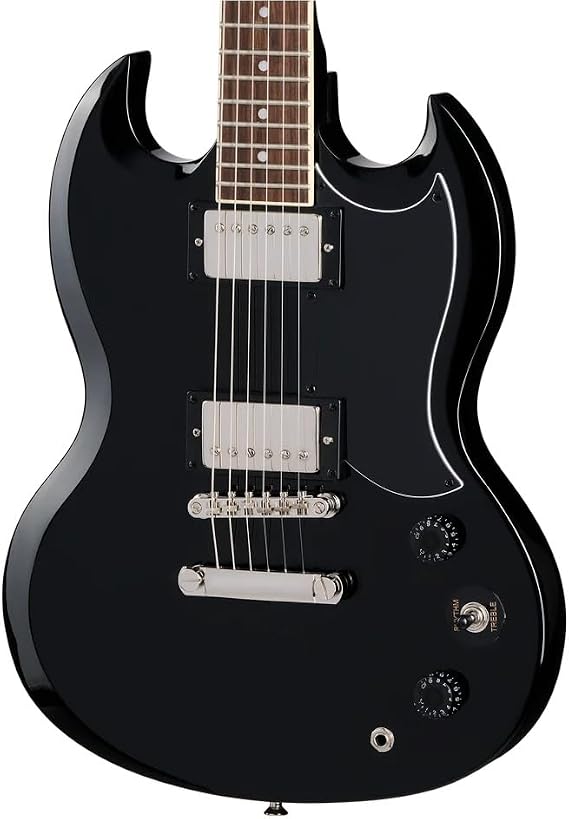 SG Tribute Electric Guitar, Ebony