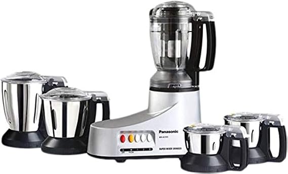 Panasonic MX-AC555 1000W Super Mixer Grinder with 5 Jars, 220V (Not for USA)
