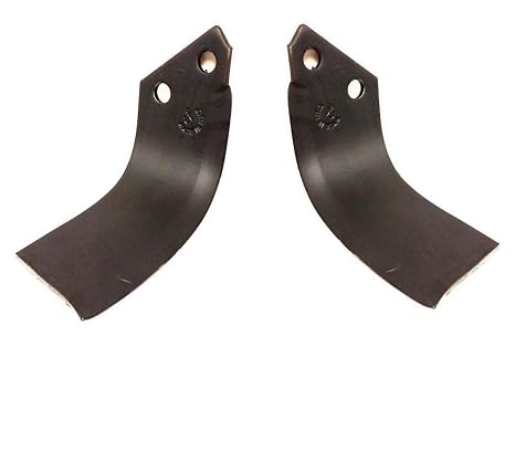 2 Tines for Land Pride RTA12 Series Tiller, 1 Each RH/LH, 820-329C / 820-330C