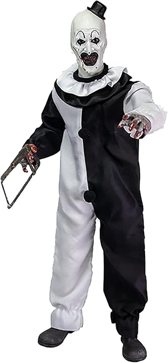 Trick Or Treat Studios Terrifier Art The Clown 1:6 Scale Action Figure Black/White in Collector's Box