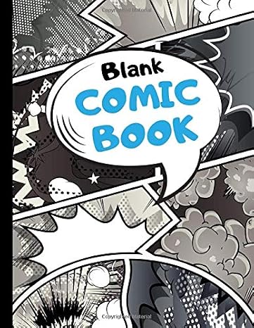 Blank Comic Book: Draw Your Own Comics | 100 Variety Comic Strip Pages | Art and Drawing for Kids | Sky Blue