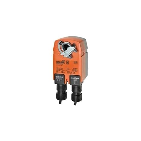 Belimo Tfb120 100-240 Vac, 2.5 W Running / 1.3 W Holding, 22 In.-lb. (2.5 Nm), 5 Va For Wire Sizing, Damper Actuator, Direction Of Motion Motor Selectable By Ccw/cw Mounting, Direction Of Rotation (fa