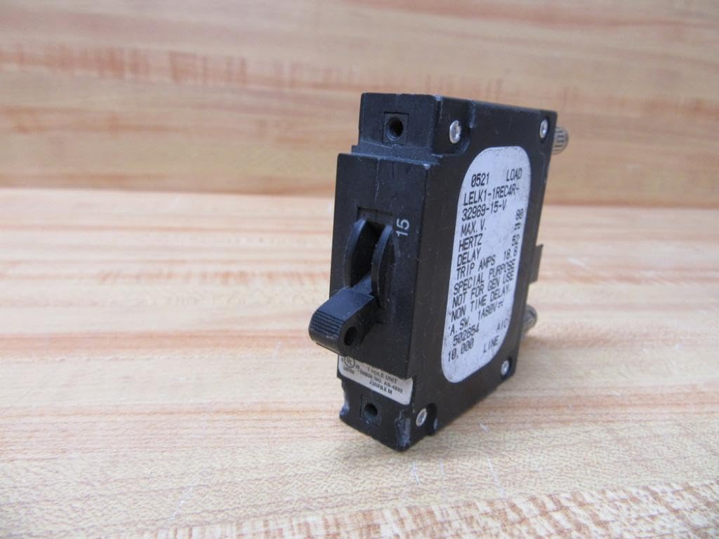 AIRPAX LELK1-1REC4R-32969-15 Circuit Breaker 15A Bullet