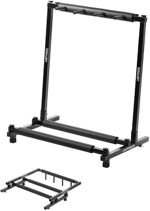 LASTVOICE Gtr-03 Store Type 3-Piece (Triple) Guitar Stand Stand Stand