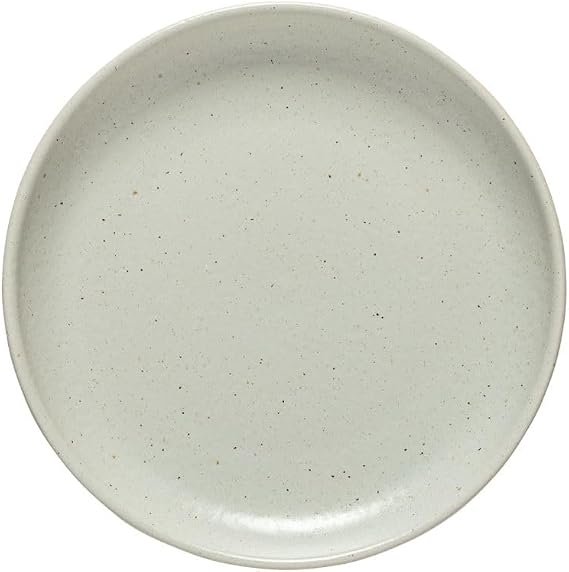 Casafina Ceramic Stoneware 6'' Bread Plate - Pacifica Collection, Oyster Grey | Microwave & Dishwasher Safe Dinnerware | Food Safe Glazing | Restaurant Quality Tableware