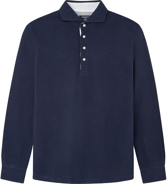 Hackett London Cutaway Ls Polo Erkekler