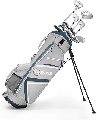 Ram Golf Accubar Plus Ladies Right Hand Golf Clubs Set - Graphite Shafted Woods and Irons