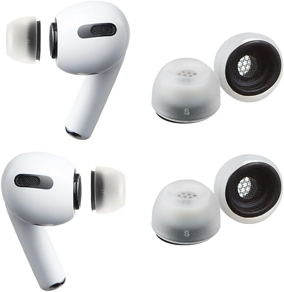 AZLA MAX AirPods Pro Ear Tip Replacement, Medical Silicone Tips