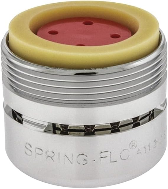 Neoperl Spring Flo 2.2 Gpm Slotted Faucet Aerator | Plumbers Choice Aerated Stream Full Forceful Flow Kitchen & Bathroom Faucet End by Nrg ideas
