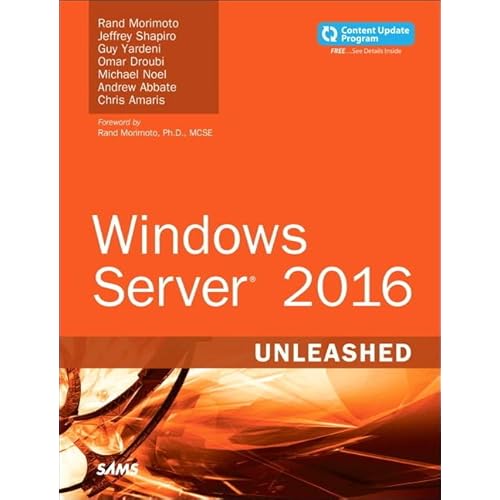 Windows Server 2016 Unleashed 1st Edition