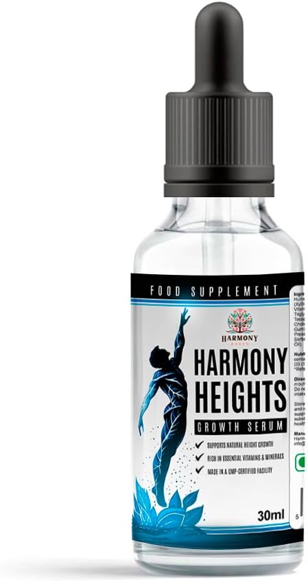 Harmony Heights Liquid Drops/Growth Serum - Taller Gain Height
