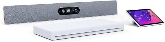 Webex Room Kit EQ - CMOS - 3840 x 2160 Video (Live) - SIP, H.323 - Point-to-Point - 4K - 15 fps - H.264 AVC, H.265, H.263, H.264 - G.711, G.722, G.729, G.722.1, AAC-LD, Opus - 1 x Network (RJ-45) - 3