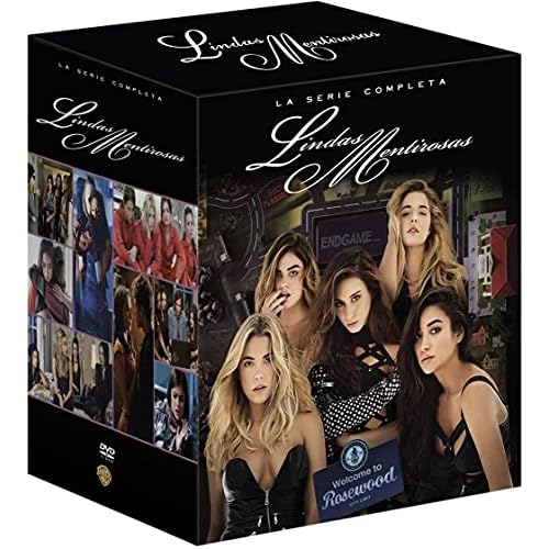 Pretty Little Liars: The Complete Series DVD Collection The Complete First, Second, Third, Fourth, Fifth, Sixth & Seventh Seasons (Seasons 1, 2, 3, 4, 5, 6, 7) [Region 1, Spanish Artwork]