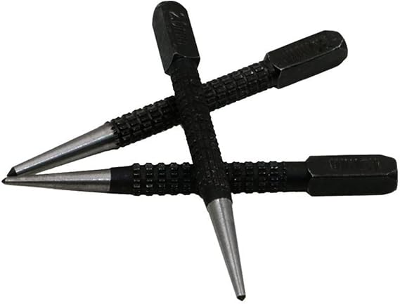 3pcs Centre Punch Set,Nail Punch, Centre Punch, 1/16"", 5/64'', 1/9""(1.5mm-3.0mm)