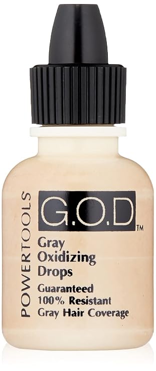 GOD, The Original Gray Oxidizing Drops |  Authentic Formula | Mix Directly Into Formula For  Grey Coverage (0.25 Fl Oz)