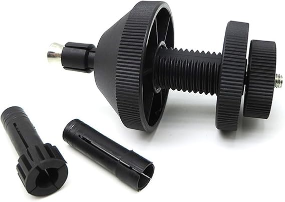 TOPWAY Clutch Alignment Tool Universal Car Clutch Centering Toolkit | for Hub Diameter 14-28 mm, with 3 Sleeve Anchors Expanding Collets, Model 450031