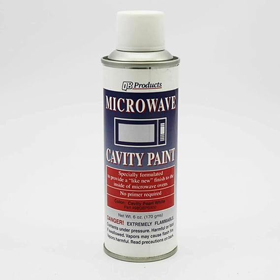 QBP 98QBP0300 Microwave Cavity Spray Paint 6oz - Pearl White