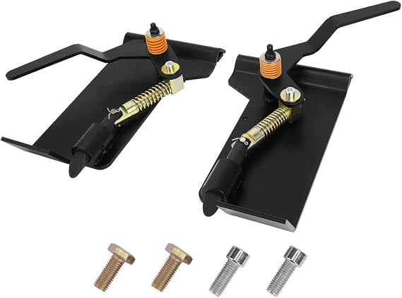YITAMOTOR Weld-On Bobtach Latch Box, Skid Steer Quick Tach Latch Kit