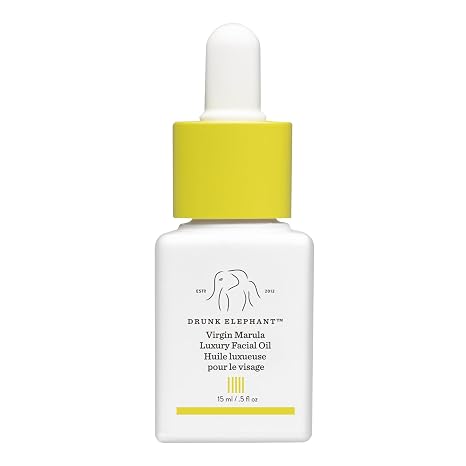 Drunk Elephant Virgin Marula Luxury Facial Oil - Face Oil - Clean Clinical Skincare - Cruelty-Free - Dermatologist-Tested - Free of Essential Oils, Silicones, and Fragrance