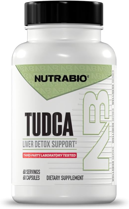 Nutrabio Tudca Liver Detox Support, 250 mg, 60 Capsules