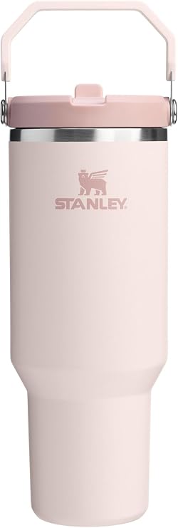 STANLEY IceFlow 2.0 Flip Straw Tumbler, 40 oz, Rose Quartz