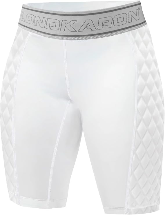 7" Women's Softball Sliding Shorts, Elite Padded Compression Slider Shorts