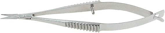 Micro Vannas Scissors 3.25" Straight Delicate Sharp/Sharp Blades | Medixplus