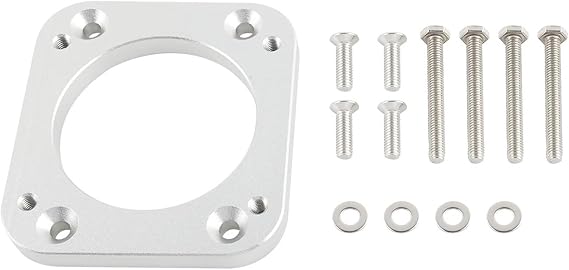 Throttle Body Parts Intake Manifold M50 M54 Throttle Body Adapter Plate Kit Fit For BMW M54B30 To M50B25 Throttle Body Throttle Valve