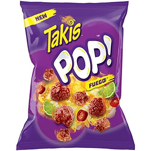 Barcel Pop Takis Fuego Popcorn 2.82 Ounce 3 Pack