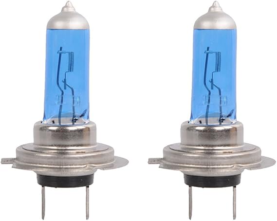 2 X Car Vehicle Bright H1 100W 6000K Xenon Gas Halogen Headlight White Light Lamp Bulbs