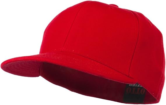 OTTO Pro Style Wool Fitted Cap - Red 7-5-8