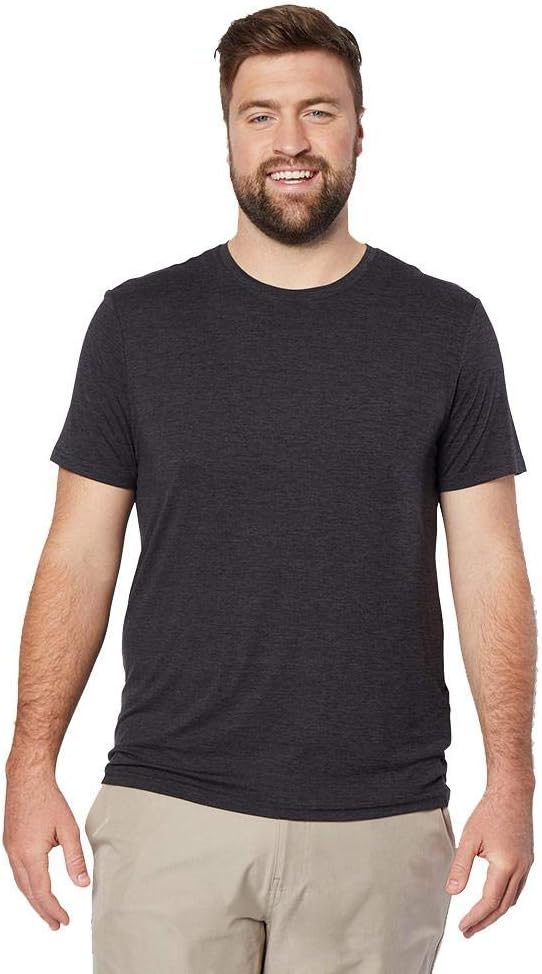 32 Degrees Men's Cool Classic Crewneck T-Shirt, Anti-Odor, Quick Drying, 4-Way Stretch