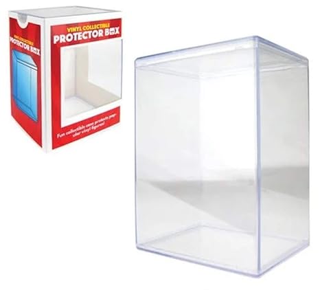 Stackable Interlocking Vinyl Figure Pop Hard Collector's Protector Box!